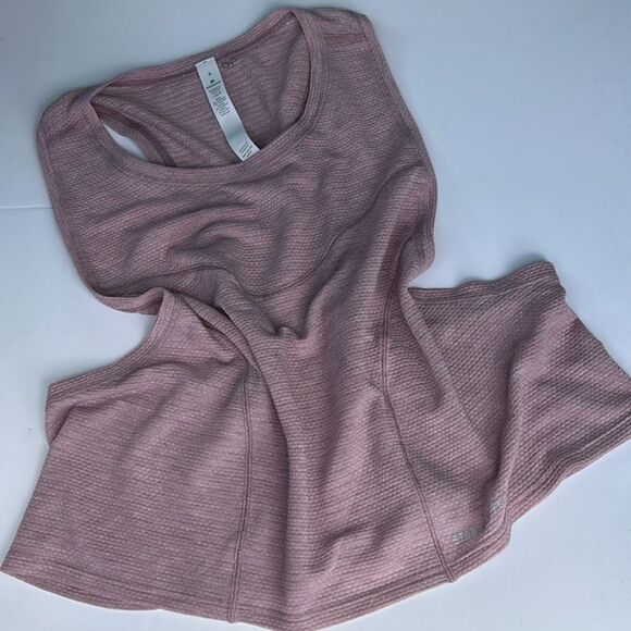 NWOT Lululemon X Barrys Stronger as One Muscle Tank in Heathered Vintage Mauve - Picture 6 of 11